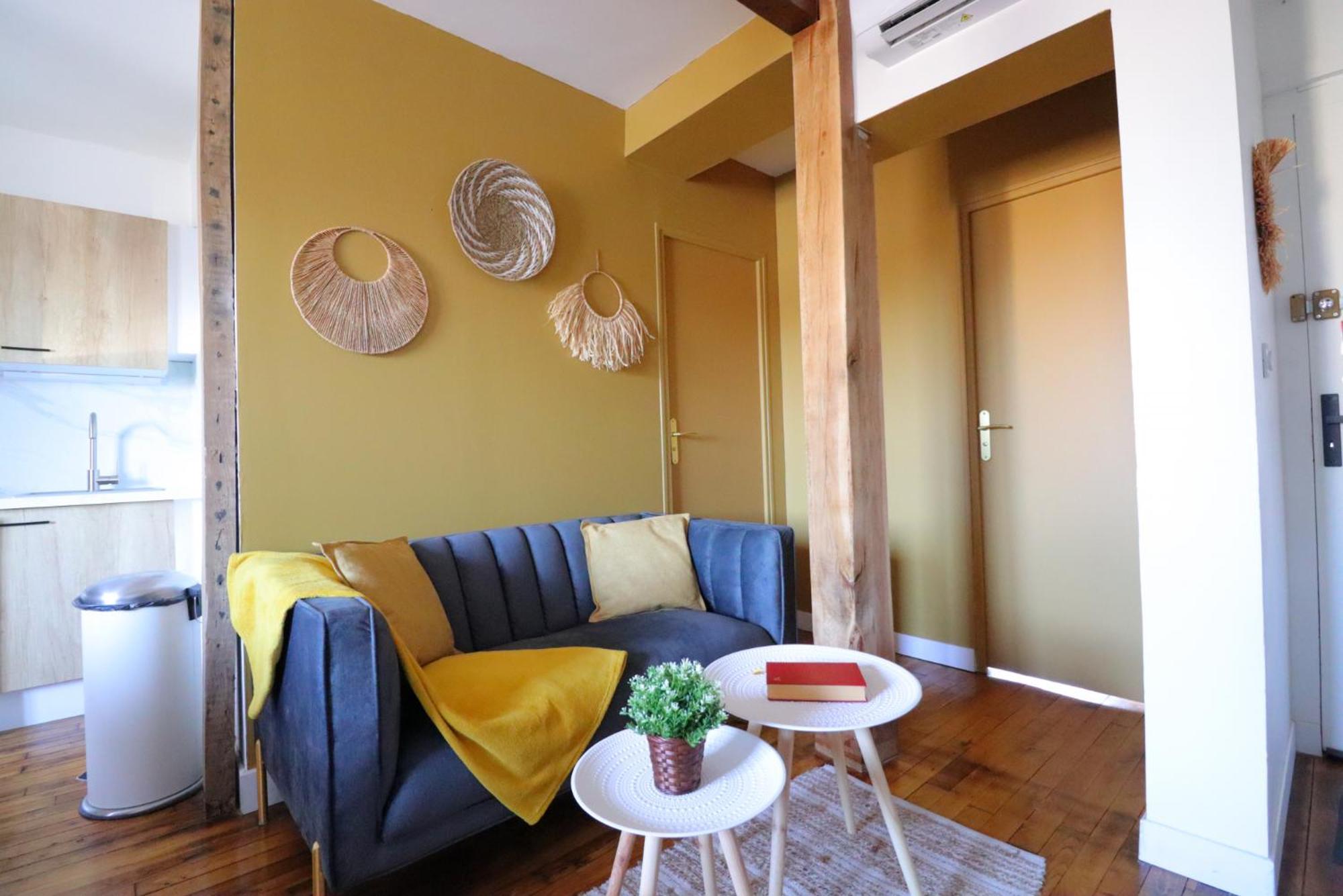 Le Boho - Charmant T3 Avec Climatisation Et Fibre Bergerac Szoba fotó