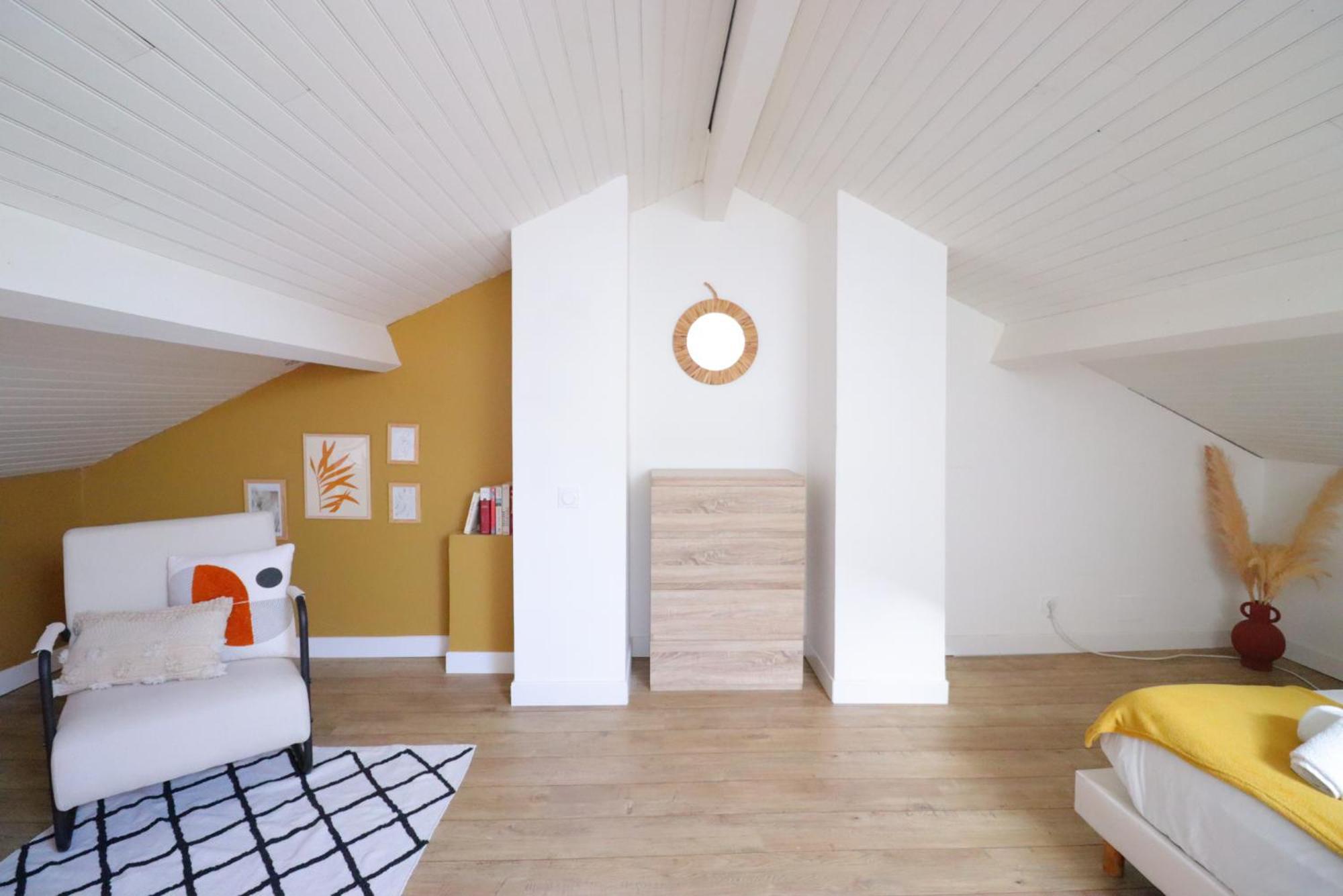 Le Boho - Charmant T3 Avec Climatisation Et Fibre Bergerac Szoba fotó