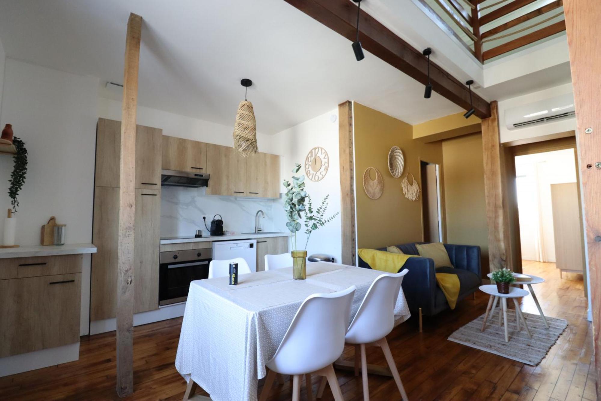 Le Boho - Charmant T3 Avec Climatisation Et Fibre Bergerac Szoba fotó